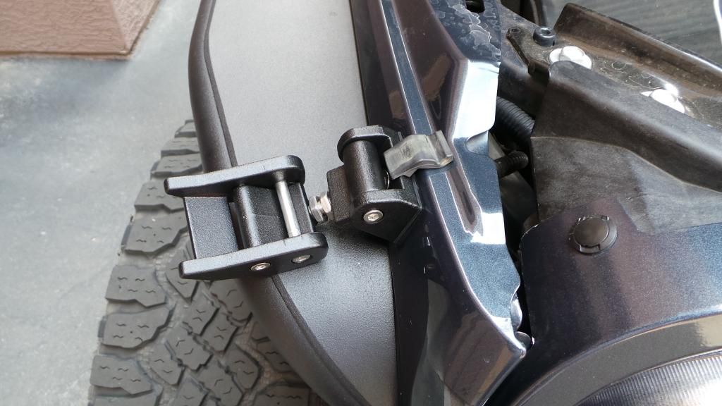 Rugged Ridge JK Aluminum Hood Catch Kit WriteUp Jeep Wrangler Forum